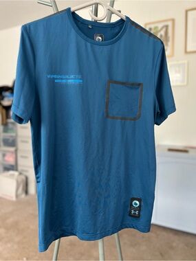 Under Armour x Virgin Galactic rate tee men’s XS women M unisex